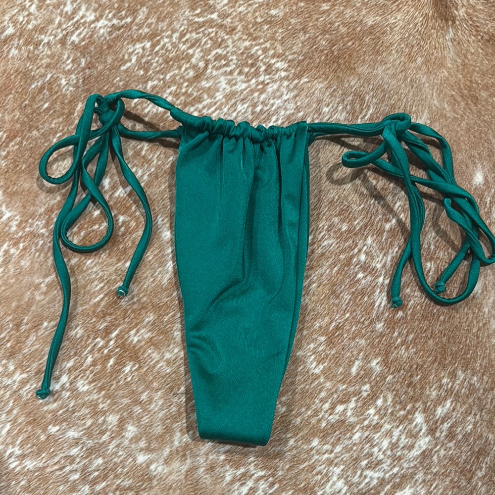 Frankie's Bikinis Teal Bikini Bottom